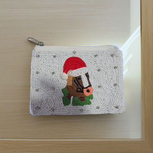 Beautiful Handmade Beaded Coin <b>Pouch</b> Small Zipper Wallet Ethnic <b>Mini</b> Purse for Women - Product Image 5