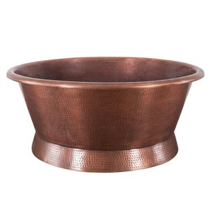 Bañera de Cobre Multifuncional de Diseño Texturizado Martillado, Hecha a Mano, Ecológica, Duradera y de Lujo, Marca Daystar Trade Antique - Product Image 2