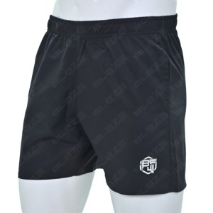 Pantalones Cortos Casuales de Gimnasio para Hombre al por Mayor, de Color Liso, de Poliéster Elástico, Ecológicos, Antiarrugas, con Técnica de Bordado - Product Image 1