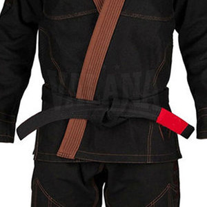 Uniforme de Jiu Jitsu Brasileño de Fabricación Profesional, Logotipo Personalizado Impreso, Talla Grande, Color Sólido, Adultos, 100% Algodón Transpirable - Product Image 6