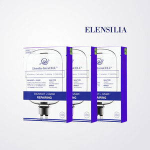 Masque facial en feuille coréen ELENSILIA Ellensilla Intracell Caviar, 30 feuilles, pour une peau de verre - Product Image 2