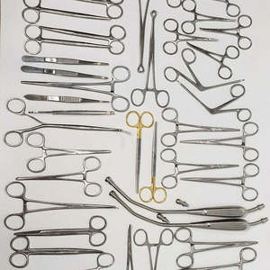 Kit d'instruments chirurgicaux manuels en acier inoxydable pour interventions majeures, 101 pièces, pinces, ciseaux, certifié CE ISO, qualité A+, par Dentavex - Product Image 4