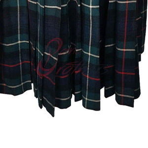 Kilt Escocés Formal de Tartán, Kilt Escocés de Tartán de Material Duradero, Kilt Escocés Tradicional de Tartán - Product Image 5