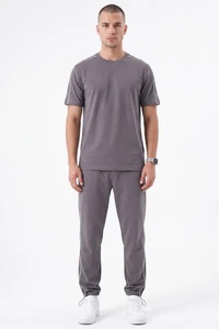 Survêtement de sport respirant et écologique pour homme, grande taille, élégant, automne, séchage rapide, polyester/coton - Product Image 4