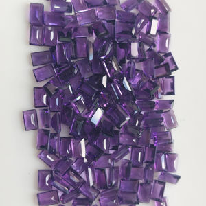 Ametista Africana Natural, Corte Baguette de 6x4MM, Color Púrpura, Gemas Sueltas de la Mejor Calidad para Joyería, Gemas de Red Mountain - Product Image 3