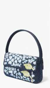 Bolso de Hombro Hecho a Mano con Cuentas de Alta Calidad, Diseño de Media Luna, Correa de Anillo, Forro de Algodón, Bolso de Lujo para Fiestas Nocturnas - Product Image 3