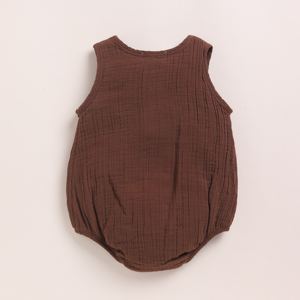 Cocoa Whisper Premium Quality Organic <b>Muslin</b> Bubble Romper <b>Baby</b> Clothing - Product Image 2