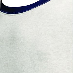 OEM personnalisé en gros personnalisé hommes 100% coton Ringer T-Shirt - O Neck, couleur unie vierge, imprimable - Product Image 6