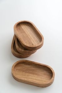 New Arrival Rectangle Wooden Serving <b>Tray</b> Solid Wood Breakfast Tea Coffee <b>Snack</b> Plate Display <b>Tray</b> for Restaurant Home Decor Set - Product Image 5
