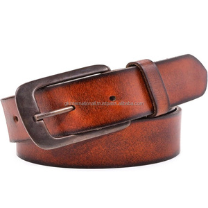 Ceintures décontractées pour hommes en cuir véritable de qualité supérieure pour jeans ou pantalons avec boucle ardillon en alliage sans nickel ceintures décontractées d'affaires - Product Image 6