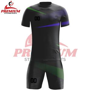Uniforme de Fútbol Transpirable de Manga Corta con Logotipo OEM, Color Sólido, Tela 100% Poliéster, Calidad Premium para Hombre, Personalizado - Product Image 6