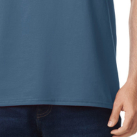 Volwassen zachte T-shirt met korte mouwen, ronde hals, katoenen shirt, casual dagelijkse kleding, comfortabel, op maat gemaakte kleding, groothandel leverancier