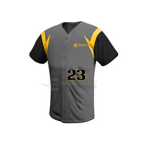 Uniforme de baseball léger personnalisé avec logo, grande taille, prix abordable pour hommes - Product Image 2