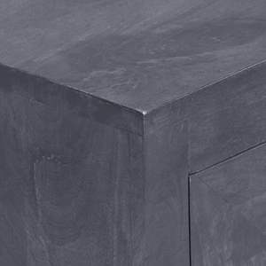 Aparador de Madera de Mango Gris Oscuro con Acero con Recubrimiento en Polvo, Pieza de Mueble Única y Elegante - Product Image 6