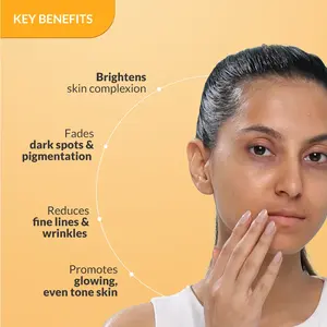 Suero Facial Iluminador de Vitamina C al por Mayor, Marca Privada OEM, Antienvejecimiento, Reparación de Arrugas, Eliminador de Manchas Oscuras, Hidratante - Product Image 3