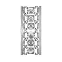 Panneau de balustrade de balcon en fer forgé de style baroque, insert de clôture, garde-corps d'escalier de villa de luxe, grille de terrasse, pour la vente