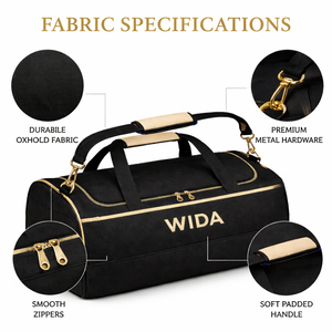 Bolsa Deportiva de Lujo Wida, Bolsa de Viaje de Piel Sintética PU, 30-40L, con Logotipo Personalizado, Fabricante OEM, Venta al Por Mayor - Product Image 6