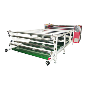 Calandre à sublimation 320cm presse à chaud à tambour automatique 1.7m 1.9m large rouleau rotatif d'impression chauffé à l'huile - Product Image 2