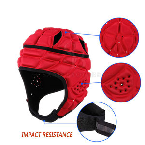 Protège-têtes de gardien de but professionnels, rembourrage respirant, ajustement sécurisé, matériau PU, design personnalisable pour l'entraînement au football, protection contre les blessures - Product Image 2