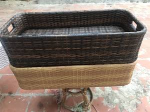 ถาดหวายลอยน้ำ ดีไซน์ทรงสมดุล สำหรับรับประทานอาหารริมสระน้ำ ประสบการณ์สปา และตลาดส่งออก - Product Image 6