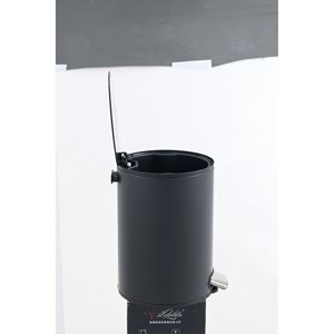 Cestino per Rifiuti Rotondo da 5L con Pedale, in Acciaio Inossidabile, con Secchio Interno Rimovibile per Uso in Bagno - Product Image 5