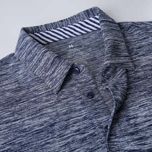 Polo Deportivo para Hombre, Manga Corta, con Cuello, Estilo Casual y Atlético, para Golf, con Tela Texturizada y Cierre de Botones - Product Image 2