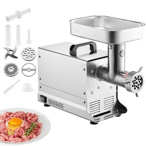 Tritacarne Elettrico Commerciale in Acciaio Inox, Capacità 21 Libbre/Min, Lama e Piastra di Macinazione per Macchine per Salsicce e Lavorazione della Carne - Product Image 1