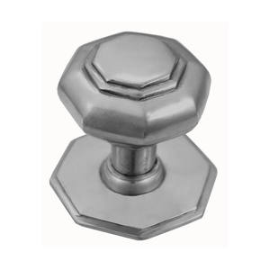 Perillas de latón macizo plateado mate de moda para gabinetes y armarios, duraderas y clásicas para interiores de dormitorios y hoteles. - Product Image 1