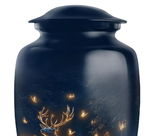 Urnes funéraires modernes faites à la main pour adultes, style américain, décoratives, pour cendres masculines et féminines, vente en gros - Product Image 3