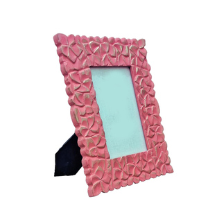 Marco de Fotos de Madera Hecho a Mano Estilo Antiguo, Decoración Rústica Vintage para el Hogar, Oficina, Mesa o Estante, Aspecto Clásico, Arte Premium - Product Image 1