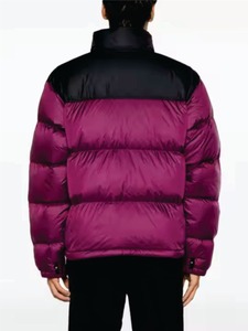 Chaqueta Bomber Unisex con Bloques de Color, Cuello Redondo, Cierre de Cremallera, Impermeable, Cortavientos, Chaqueta de Primavera, Corte Regular, Exterior de Poliéster Grueso - Product Image 6