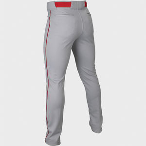 Pantalones de Béisbol para Equipo, los Más Vendidos, Hechos a Medida, Ropa Deportiva Gris con Diseño Liso y Personalizado - Product Image 6