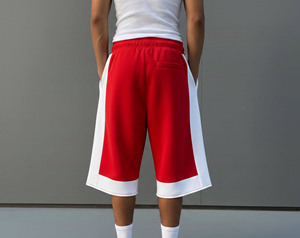<b>Top</b> Style Men's Mid Short Polyester/Cotton <b>Woolen</b> Solid Quick Dry Breathable Eco-Friendly High Street Comfortable Drawstring - Product Image 6