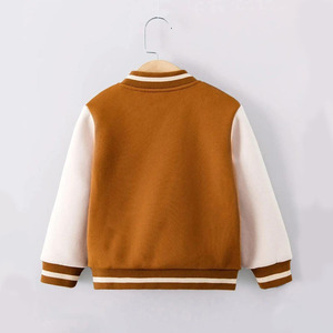 Veste universitaire à manches classiques, broderie personnalisée, style décontracté, coupe classique, unisexe, veste entièrement personnalisable pour hommes à prix avantageux - Product Image 2