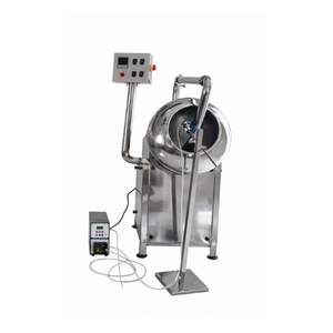 Automatic Stainless Steel Sugar Coating Production Line for Tablets Nuts & Confectionery | GMP Coating Pan 100kg/h Capacity 220V - Product Image 2