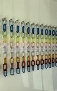 Chaînes en résine transparente écologique de haute qualité, faites à la main, colorées, pour décoration murale, projets DIY, ange artistique - Product Image 4