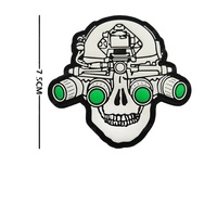Lucu PVC bebek Patch FAFO mati mengangkat taktik Sniper kucing mistis Odin Viking Patch UAV CPR bersertifikat peringatan lencana lambang halus