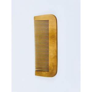 หวีไม้สะเดาคุณภาพระดับซาลอน ผลิตจากไม้ไผ่และงานฝีมือจากไม้ เป็นมิตรต่อสิ่งแวดล้อม ป้องกันผมแตกปลาย หวีไม้สำหรับสางผม - Product Image 1