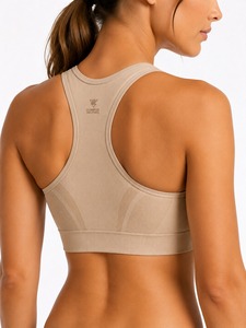 Soutien-gorge de sport élégant pour femme, nouvelle collection, grandes tailles, personnalisable, respirant, écologique, en dentelle, compression, fitness, fermeture avant - Product Image 4