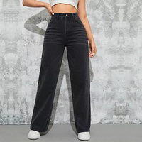 Jean en denim pour femme grande taille, coupe skinny, taille haute, patchwork, bleu délavé personnalisé, respirant, écologique, style Y2K, pour soirée et mode urbaine
