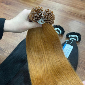 Extensiones de Cabello Humano Vietnamitas con Punta Plana, Adhesión de Queratina, Cabello Virgen Premium, Natural, Suave, Sedoso, Duradero - Product Image 3