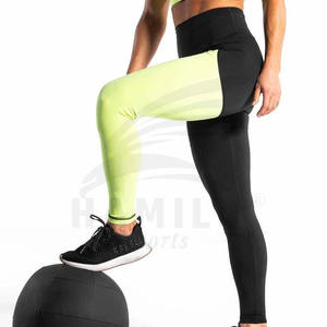 Leggings de Yoga de Secado Rápido para Mujer, Diseño Sólido, Servicio OME Personalizado, Cintura Elástica - Product Image 2