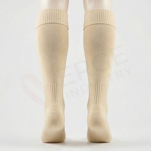 Chaussettes hautes pour hommes à motif géométrique, tricotées, respirantes, en Spandex et Polyester, pour l'automne, usage quotidien, style classique - Product Image 2