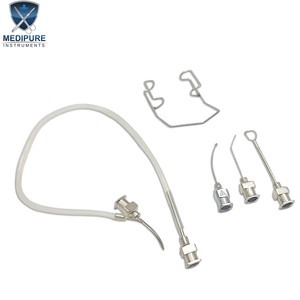 Cánula de Aspiración Premium de Acero Inoxidable, Instrumento Microquirúrgico Oftálmico de Precisión para Cataratas y Segmento Anterior Ocular - Product Image 6