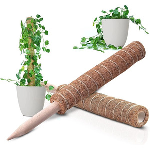 Best Selling Stackable Moss <b>Pole</b> Stakes Coconut Coir Planting Support <b>Poles</b> Vine Plant Supporting Sticks - Product Image 3