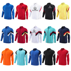 Elite Men's Winter Multi-Color Soccer Training Tracksuit Premium Two-Piece Athletic Performance Sets Casual Breathable - Product Image 1