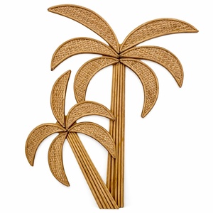 Kids <b>wall</b> <b>decoration</b> for birthday parties & rooms sustainable handmade rattan hanging charms - Product Image 1