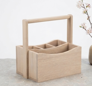 Support pour couverts et cuillères, fait main, en bois, type sur pied, durable, pour la maison et la cuisine - Product Image 3