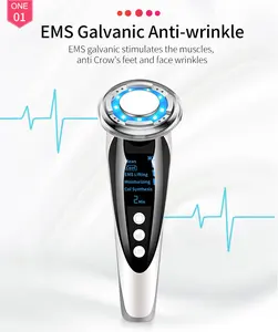 Shein Tiktok 제품 2024 아름다움 장치 도매 Led EMS 얼굴 마사지 뜨거운 차가운 아름다움 장비 피부 관리 및 도구 (얼굴)