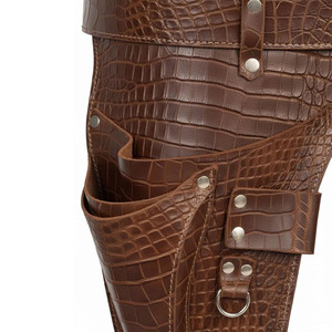 Ceinture porte-outils en cuir de haute qualité pour fleuristes, ceinture de jardinage premium robuste et réglable avec logo personnalisé, en gros, à vendre - Product Image 6